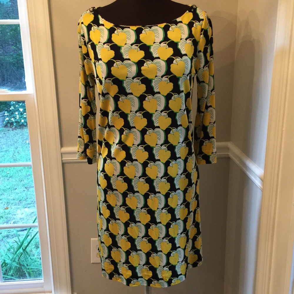 (1356).  Tory Burch silk dress.  Size M
